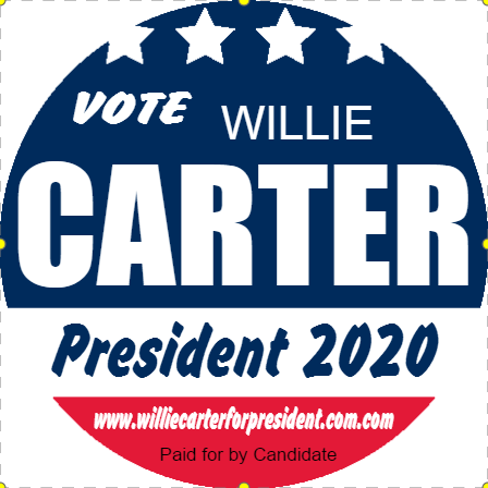 Carter 2020 Button #2